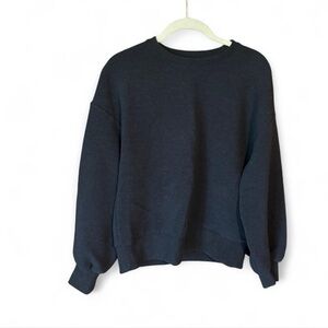 Classic Black Crew Neck Sweater